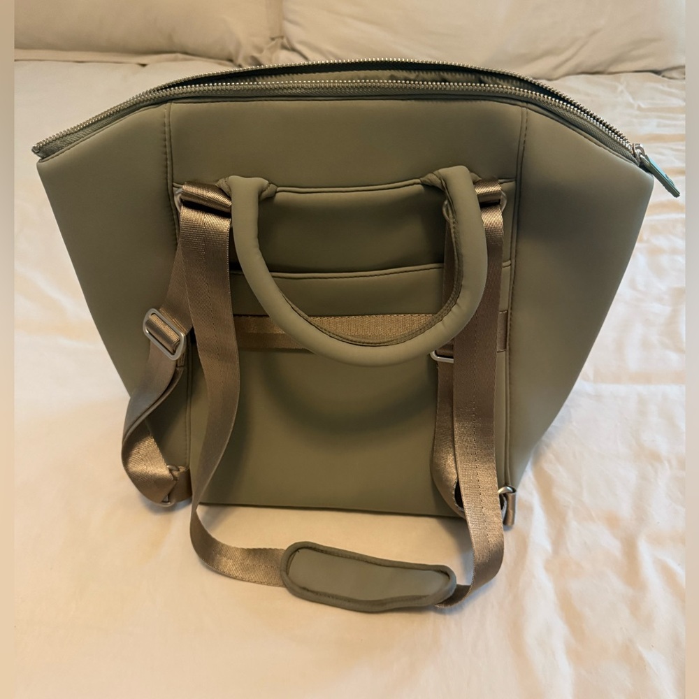 NWOT Freshly Picked Olive neoprene Seoul Diaper backpack - Picture 2 of 3